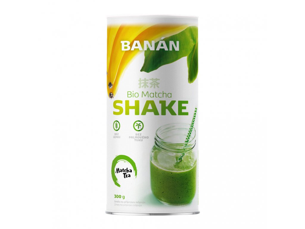 Matcha Tea BIO Shake banánový 300 g