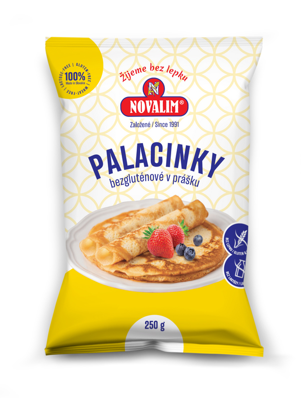 Novalim Bezlepkové Palačinky v prášku 250 g