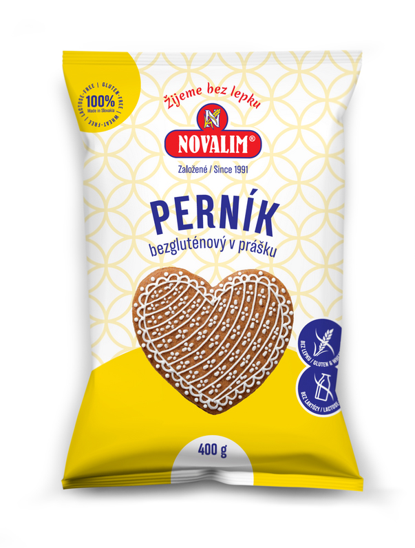 Novalim Bezlepkový perník v prášku 400 g