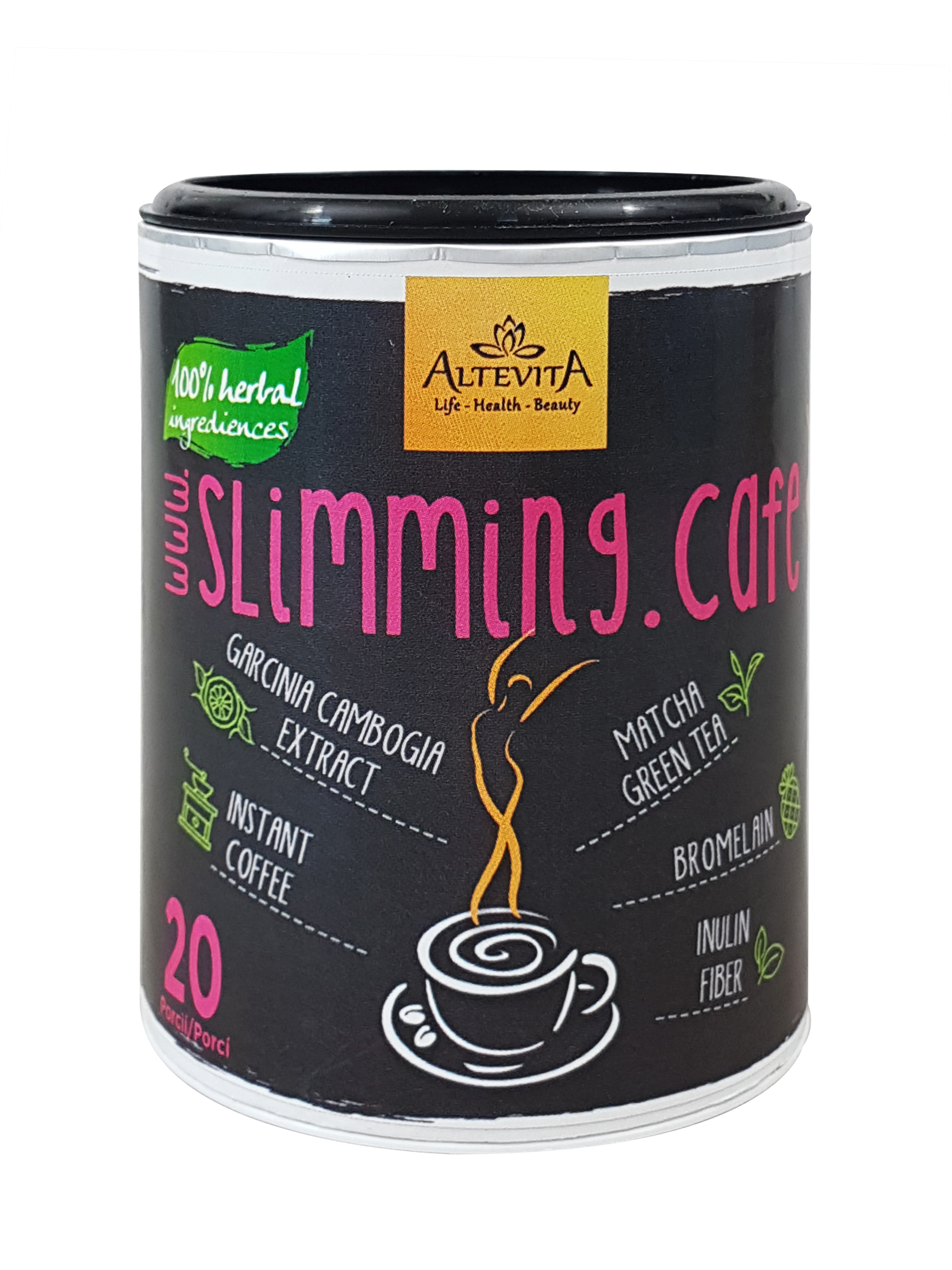 Altevita Slimming Cafe karamel 100 g