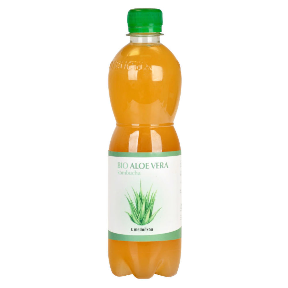 Stevikom BIO Kombucha Aloe vera s meduňkou 500 ml