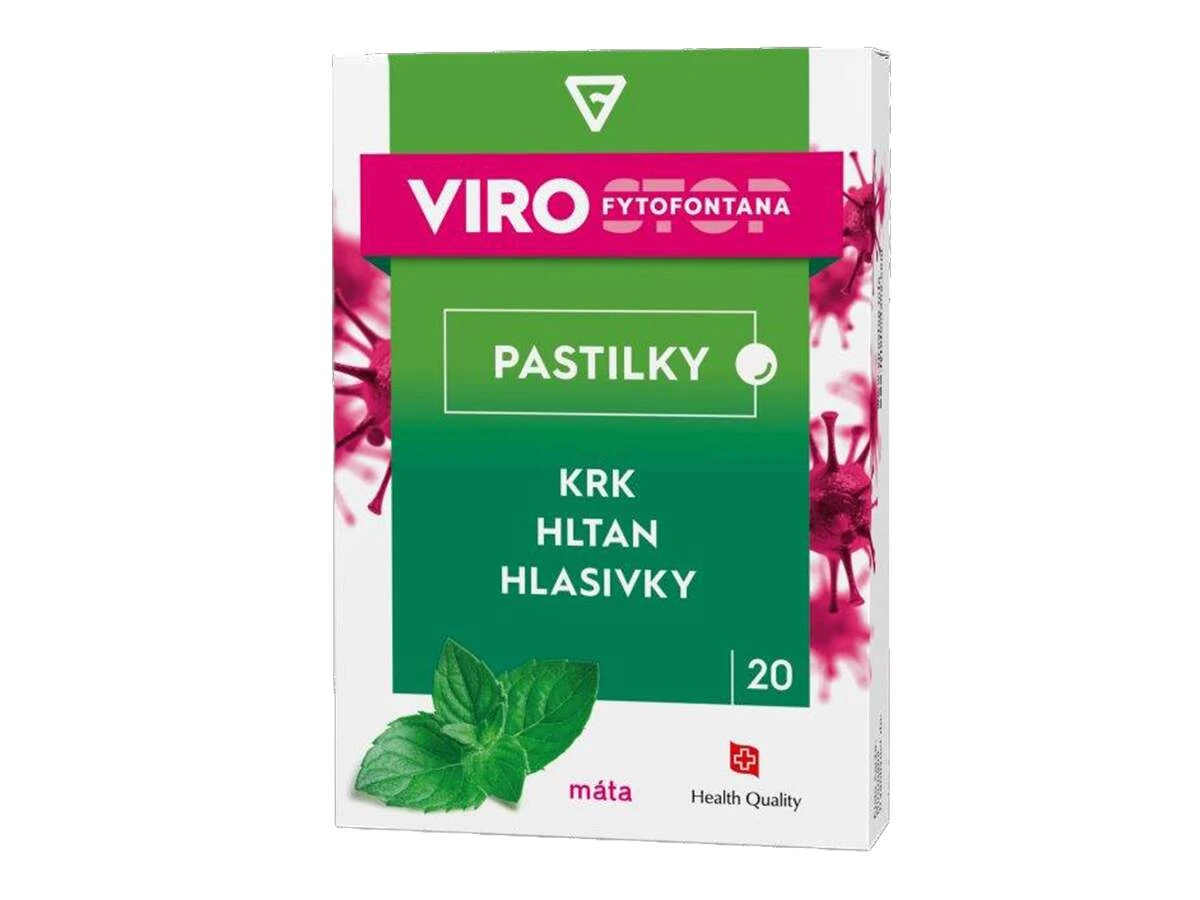 Herb Pharma ViroStop pastilky 20 ks Varianta: máta
