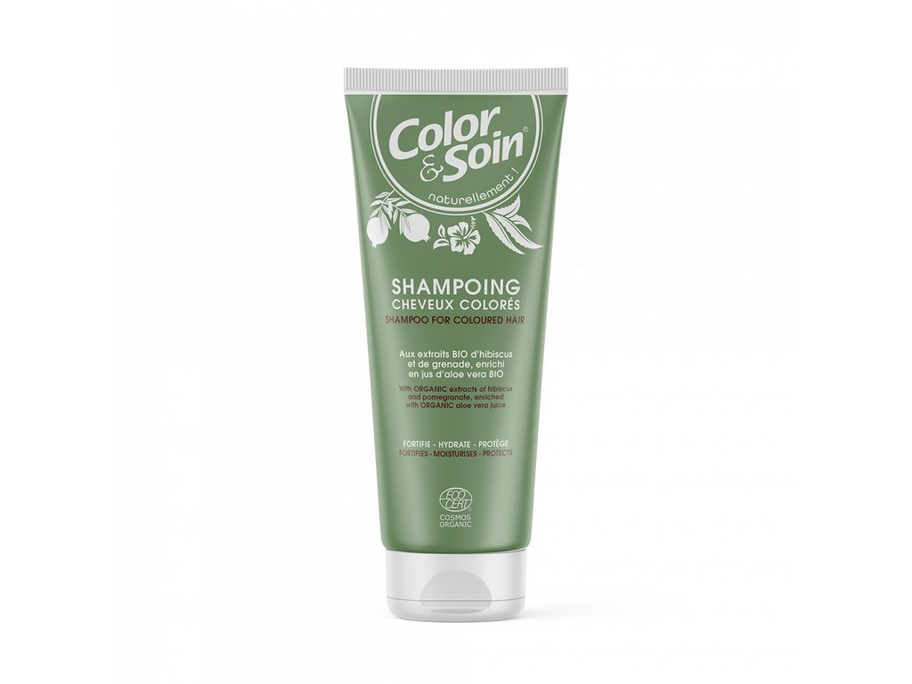 Color & Soin Přírodní šampon na barevné vlasy 250 ml