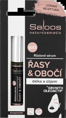 Saloos Bio Růstové sérum na řasy a obočí 7 ml