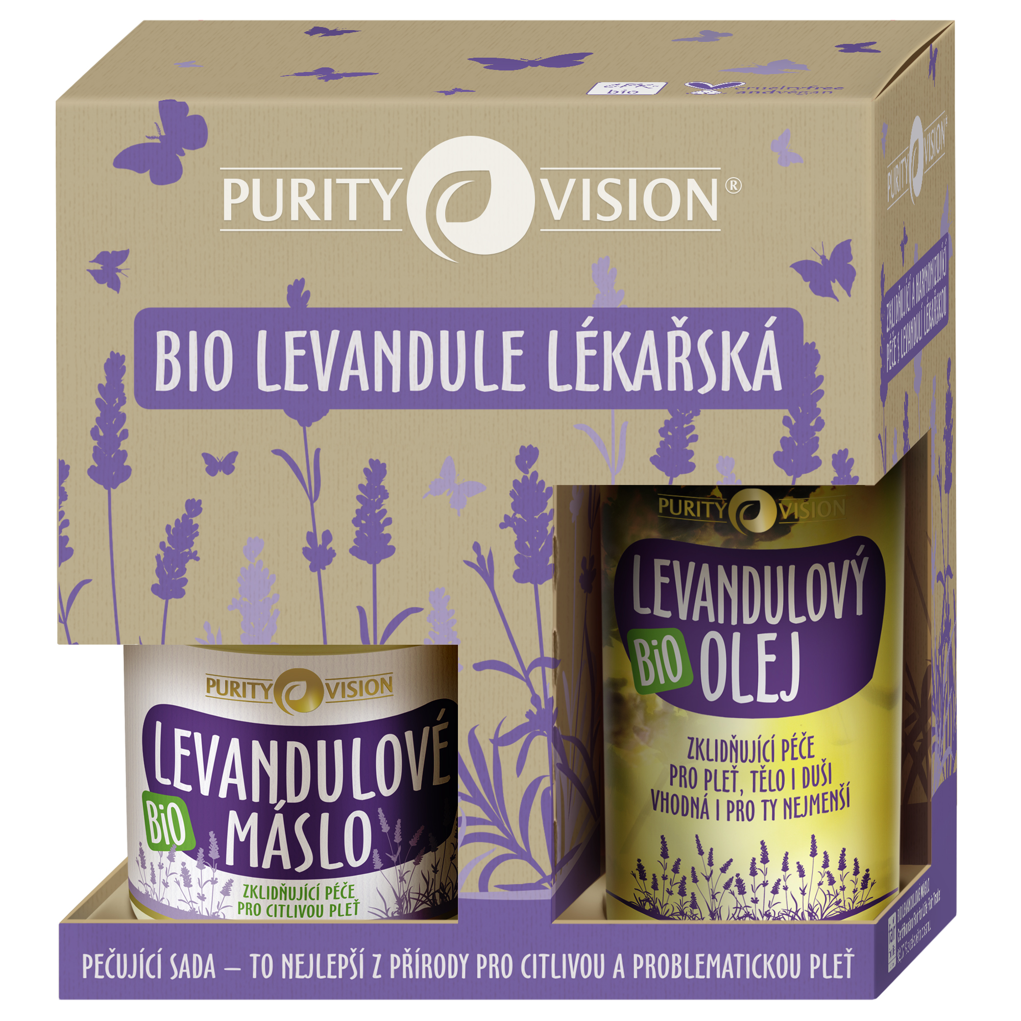 Purity Vision Pečující sada s levandulí lékařskou