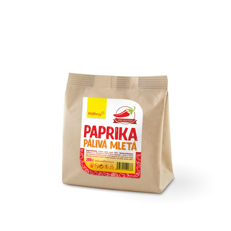 Wolfberry Paprika pálivá mletá 200 g