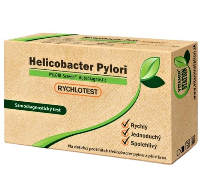 Vitamin Station Rychlotest Helicobacter Pylori 1 ks DMT: 31.03.2024