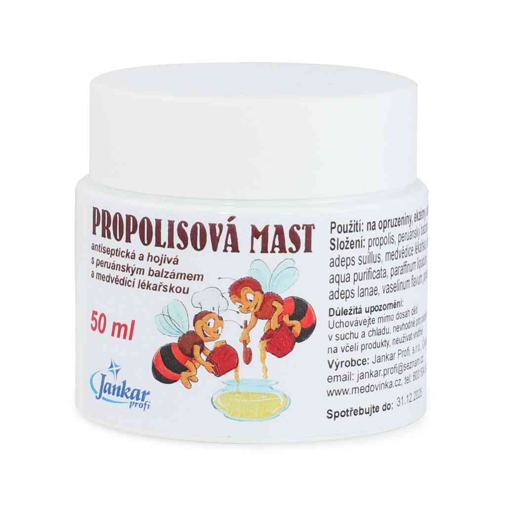 Dr. Bojda Propolisová mast s peruánským balzámem a medvědicí 50 ml