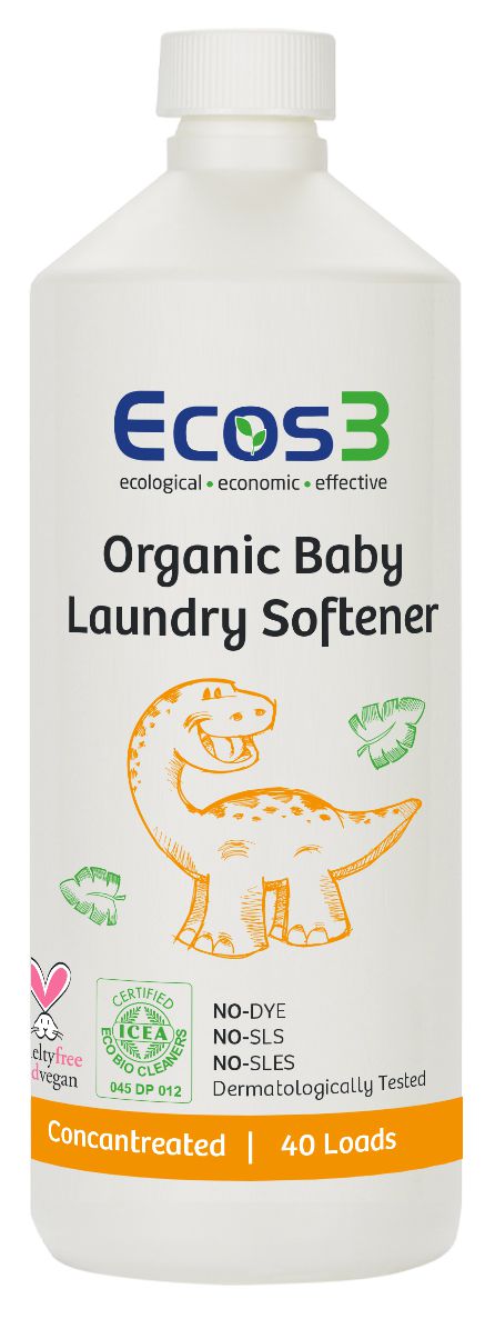 ECOS3 Ekologická aviváž na dětské prádlo 1000 ml