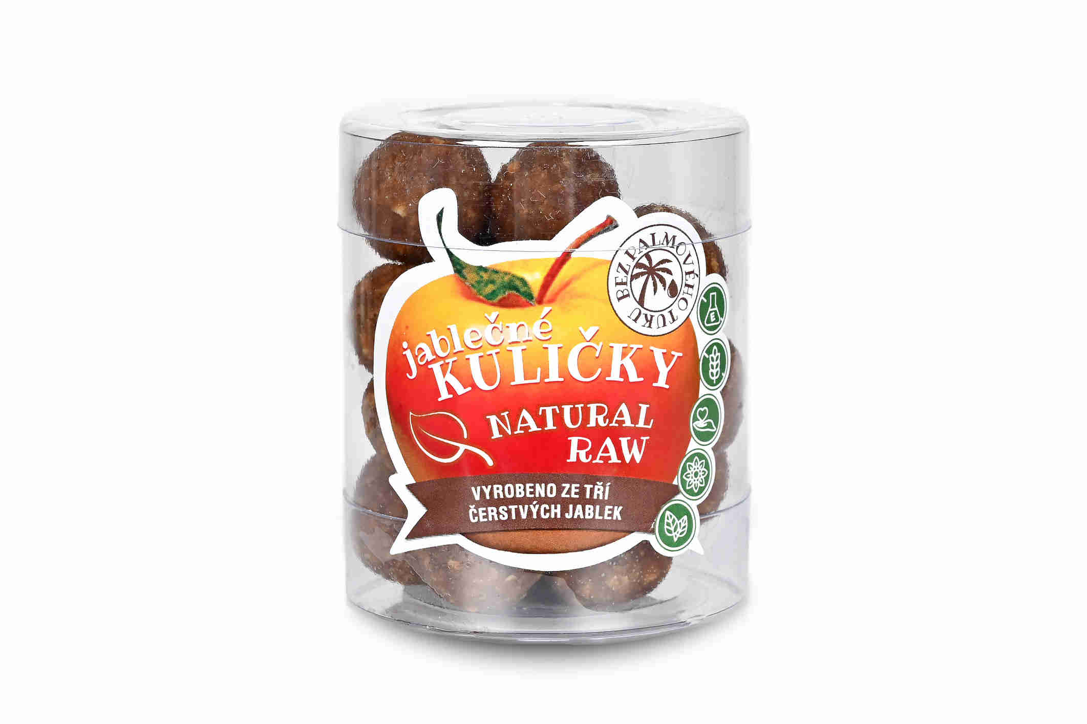 Bioprodukt JT Jablečné kuličky 100 g Varianta: natural