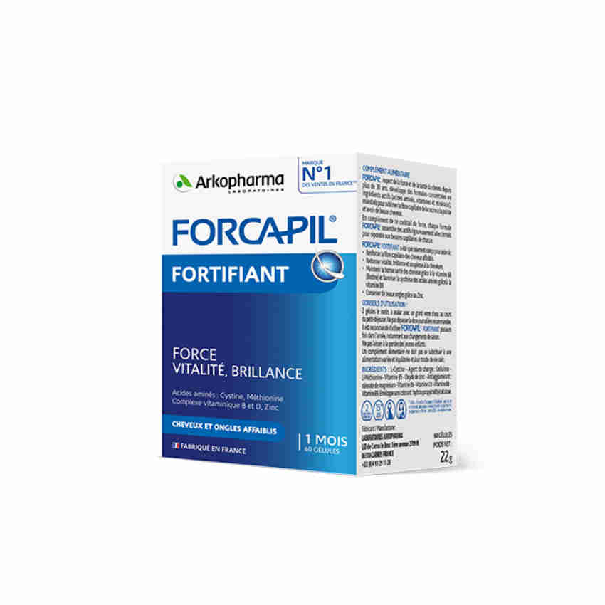 Forcapil Fortifiant - síla, vitalita, lesk pro vlasy a nehty 60 tob.