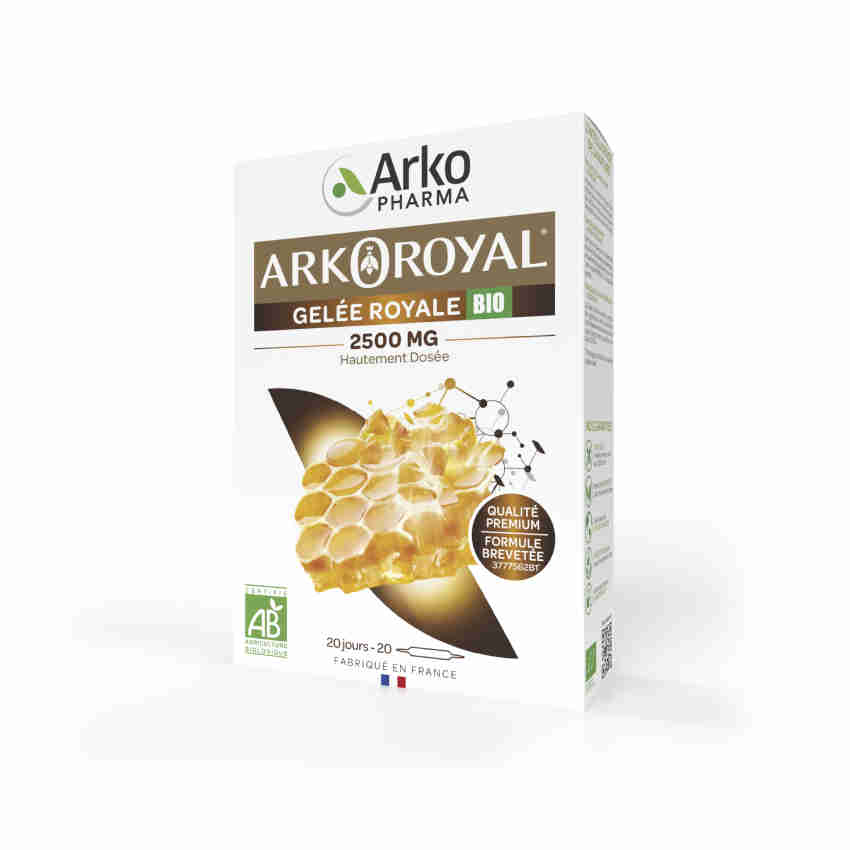Arkopharma Arkoroyal BIO s mateří kašičkou 2500 mg 20x10 ml