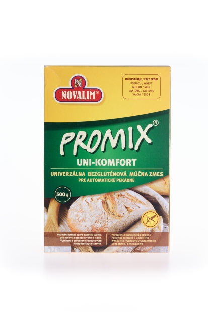 Novalim Promix Uni-Komfort Bezlepková směs na chléb 400 g