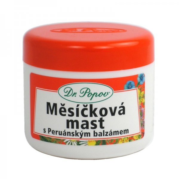 Dr. Popov Měsíčková mast s peruánským balzámem 50 ml