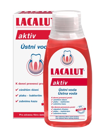 Lacalut Aktiv ústní voda 300 ml