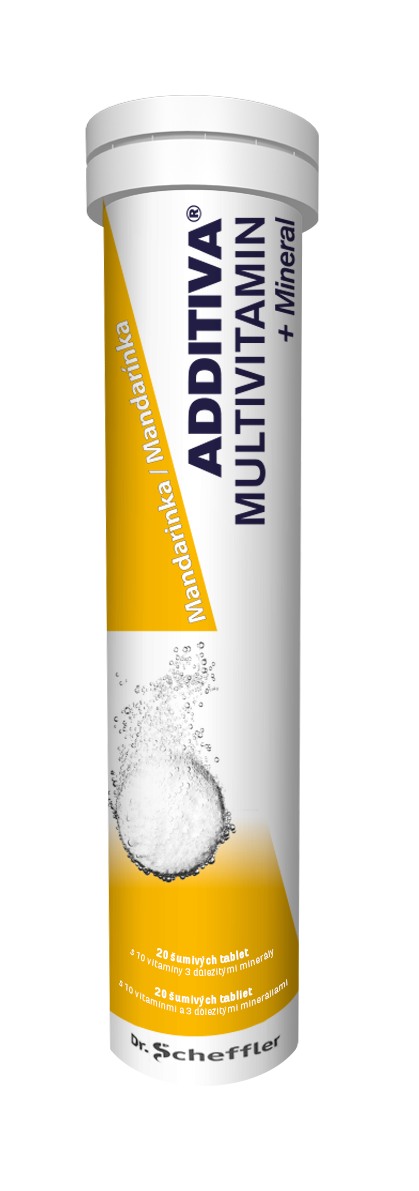 Additiva Multivitamin + Mineral Mandarinka 20 tbl.