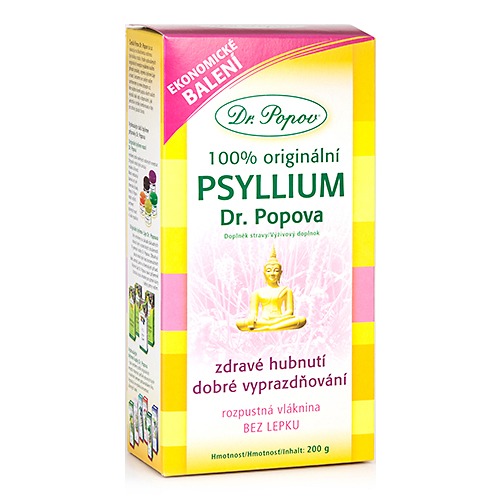 Dr. Popov Psyllium indická rozpustná vláknina 200 g