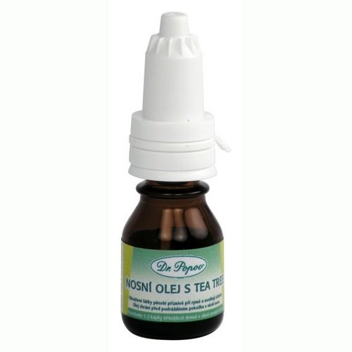 DR. POPOV Nosní olej s Tea tree oil 10 ml