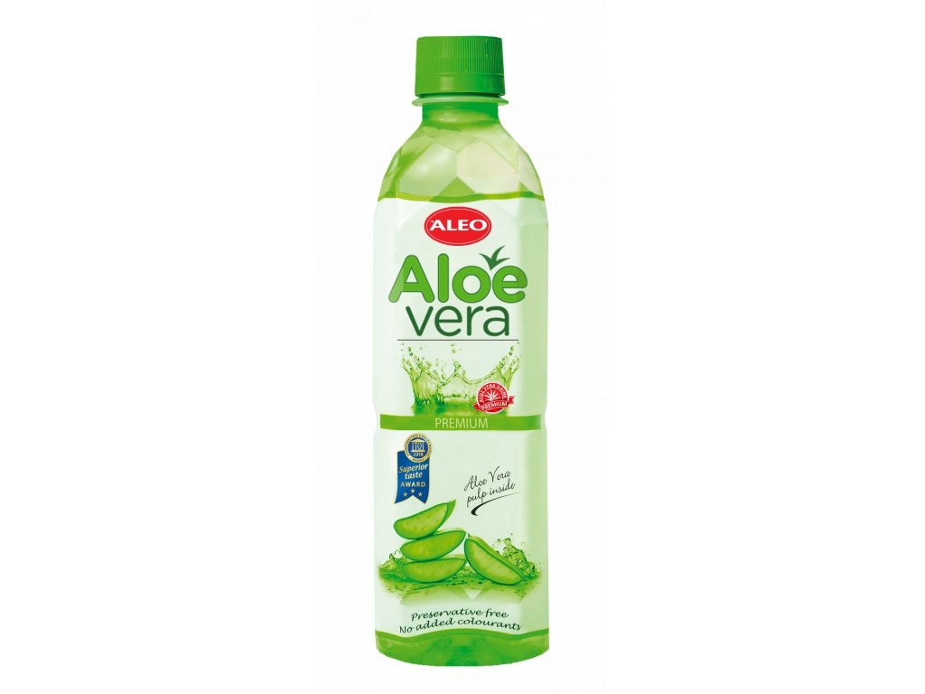 ALEO Aloe Vera drink s dužinou 500 ml Příchuť: Bez příchuti
