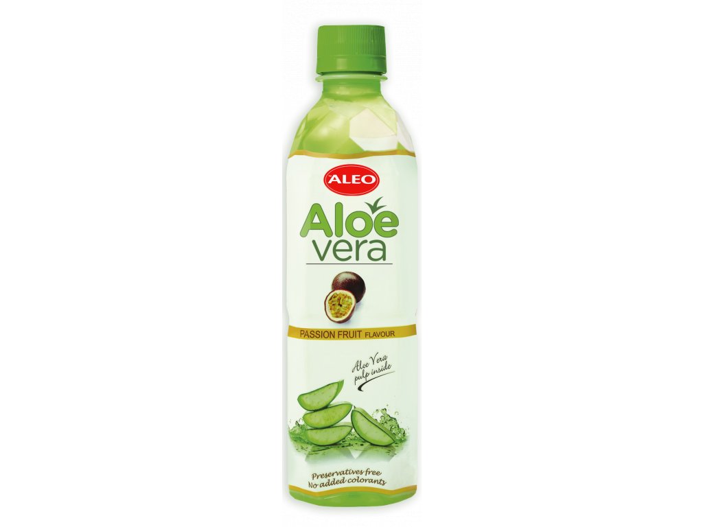 ALEO Aloe Vera drink s dužinou 500 ml Příchuť: Maracuja