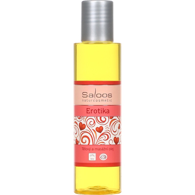 Saloos Bio Erotika - tělový a masážní olej Balení: 125 ml