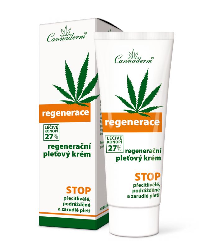 Cannaderm Bio Regenerace regenerační krém 75 g