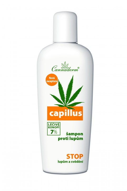 Cannaderm Šampon proti lupům Capillus NEW 150 ml