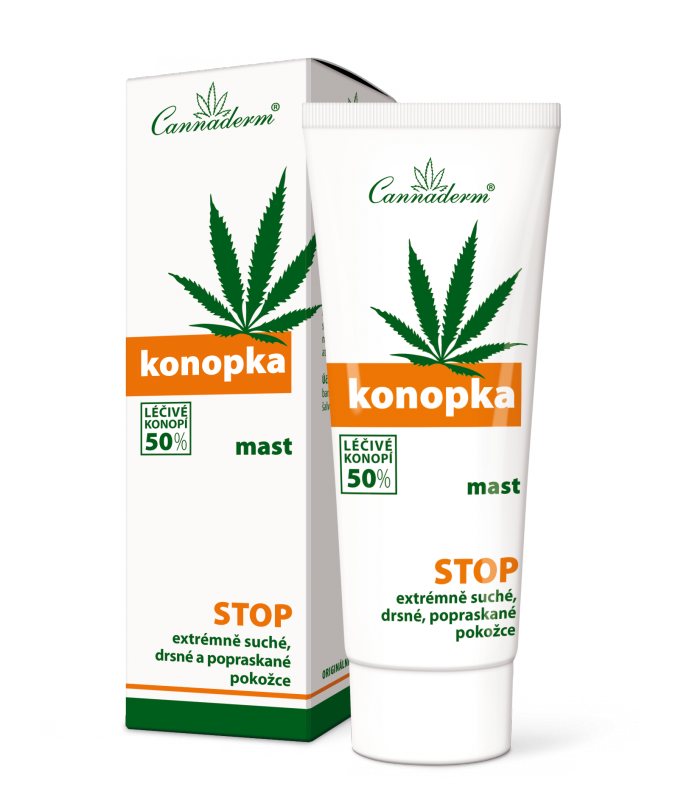 Cannaderm Konopka mast pro suchou pokožku 75 g