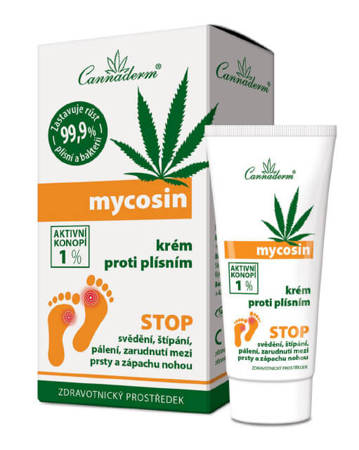 Cannaderm Mycosin krém proti plísním 30 g