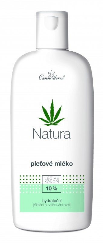 Cannaderm Bio Pleťové mléko hydratační Natura 200 ml