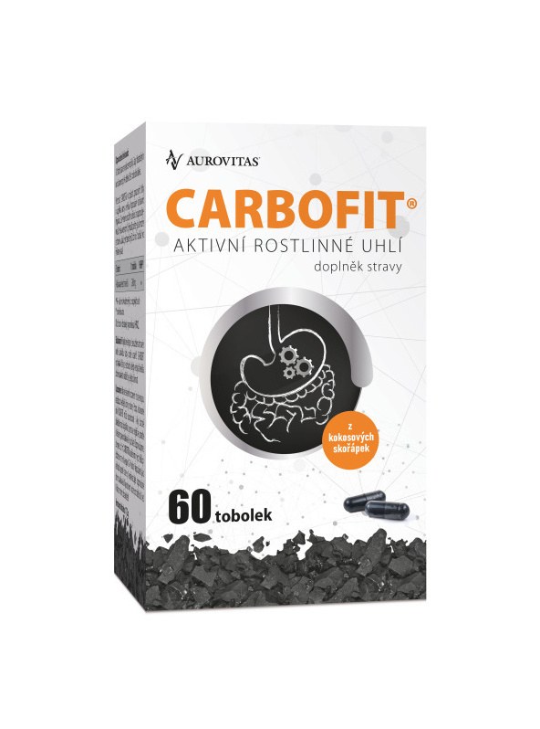Dacom Pharma Carbofit - aktivní rostlinné uhlí 60 tob.