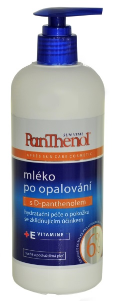Vivaco Panthenol Mléko po opalování s D-panthenolem 6% 400 ml