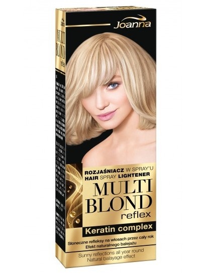 Joanna Multi Blond Reflex Keratin Complex - zesvětlovač na vlasy ve spreji s keratinem 150 ml
