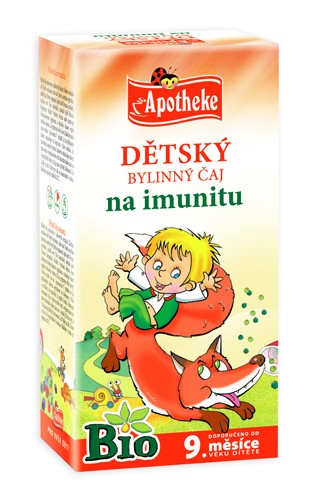 Apotheke Bio Dětský čaj na imunitu Budulínek 20x1,5g