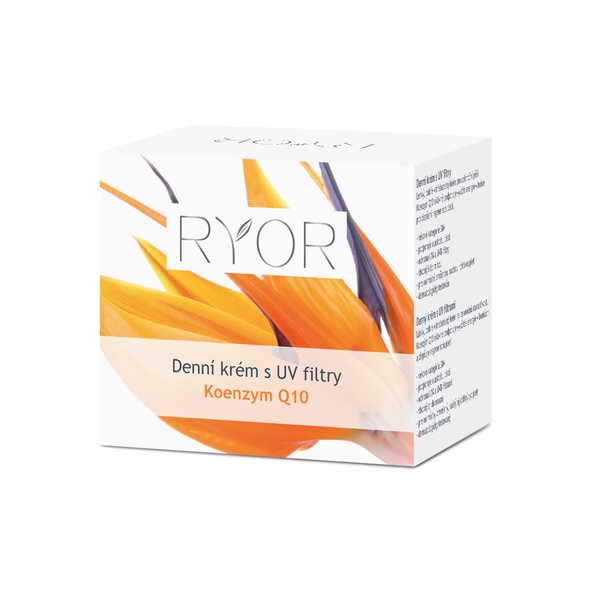 Ryor Denní krém s koenzymem Q10 a UV filtry 50 ml