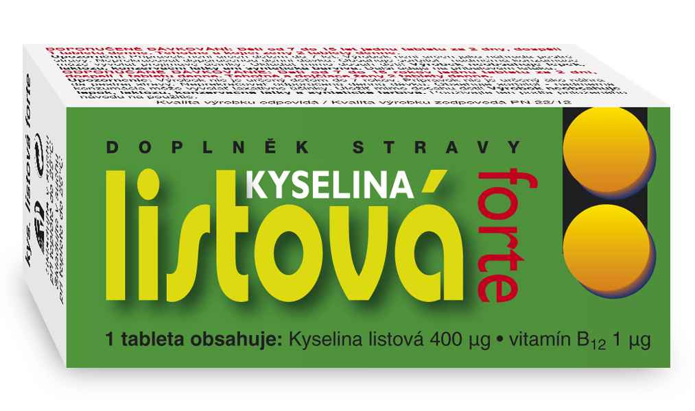 Naturvita Kyselina listová forte 60 tbl.