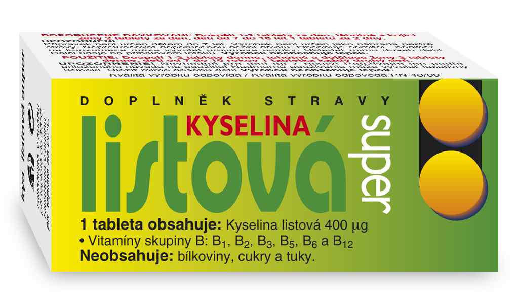 Naturvita Kyselina listová Super 60 tbl.