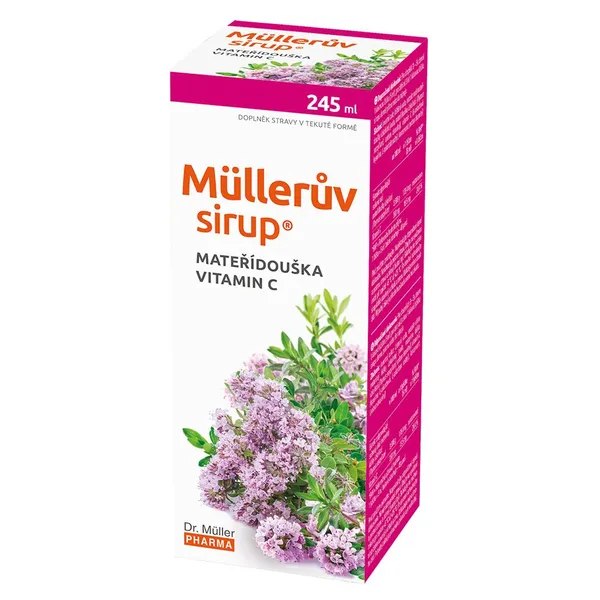 Dr. Müller Dr. Muller Müllerův sirup s mateřídouškou a vitaminem C 320 g