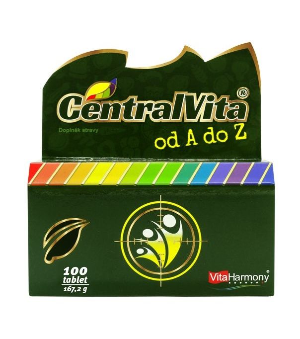 VitaHarmony CentralVita od A do Z multivitaminy 100 tbl.