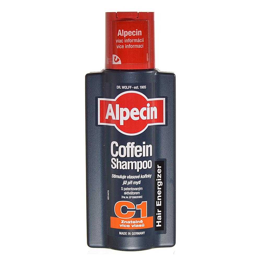 Alpecin Kofeinový šampon proti vypadávání vlasů C1 (Energizer Coffein Shampoo) 250 ml