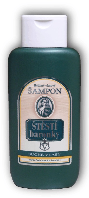 Levandes Štěstí Baronky Bylinný vlasový šampón pro suché vlasy 300 ml