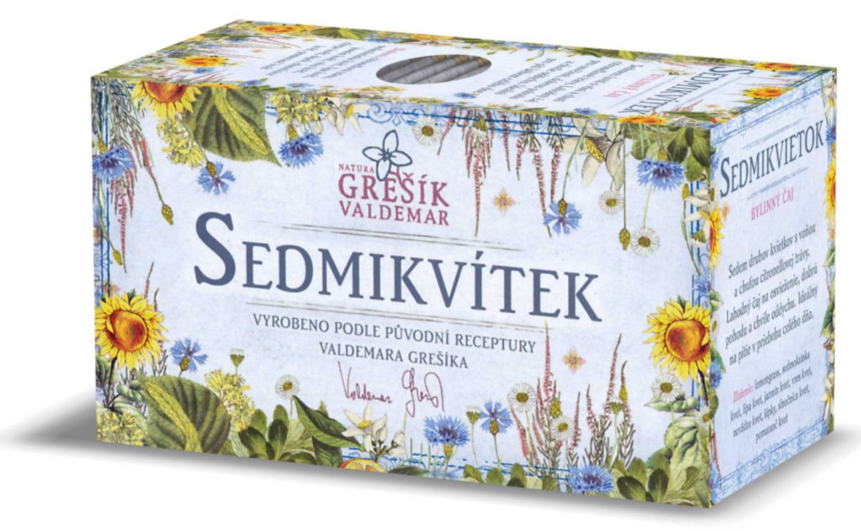 Grešík Sedmikvítek bylinný čaj n.s. 20x1g