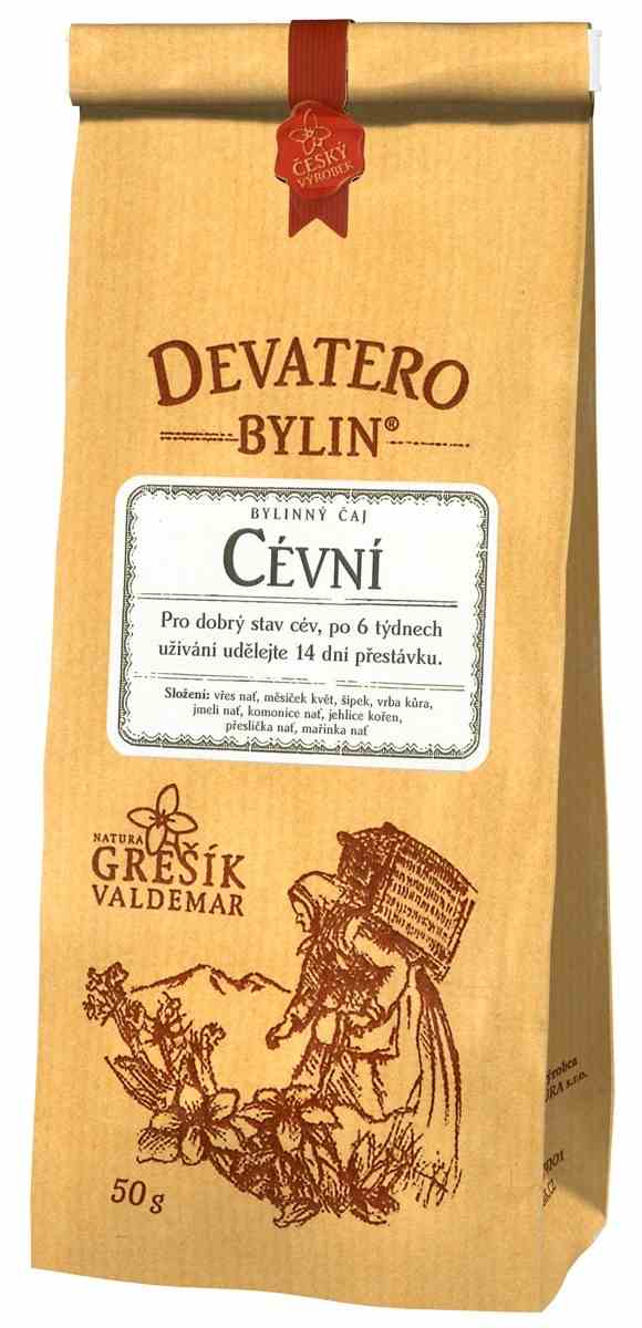 Grešík Cévní čaj sypaný 50 g Devatero bylin