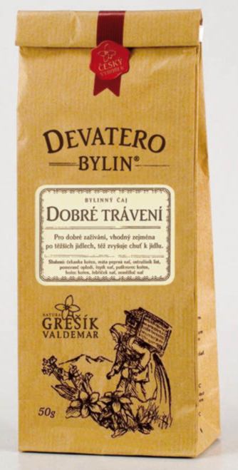 Grešík Dobré trávení čaj sypaný 50 g Devatero bylin