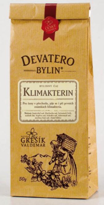 Grešík Klimakterin čaj sypaný 50 g Devatero bylin