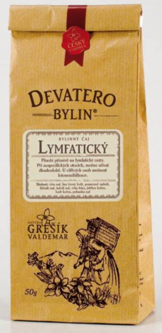 Grešík Lymfatický čaj sypaný 50 g Devatero bylin