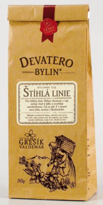 Grešík Štíhlá linie čaj sypaný 50 g Devatero bylin