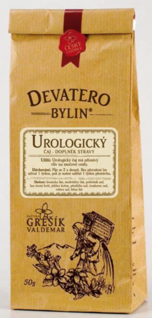 Grešík Urologický čaj sypaný 50 g Devatero bylin