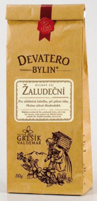 Grešík Žaludeční čaj sypaný 50 g Devatero bylin