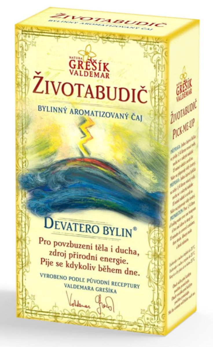 Grešík Životabudič čaj sypaný 50 g Devatero bylin